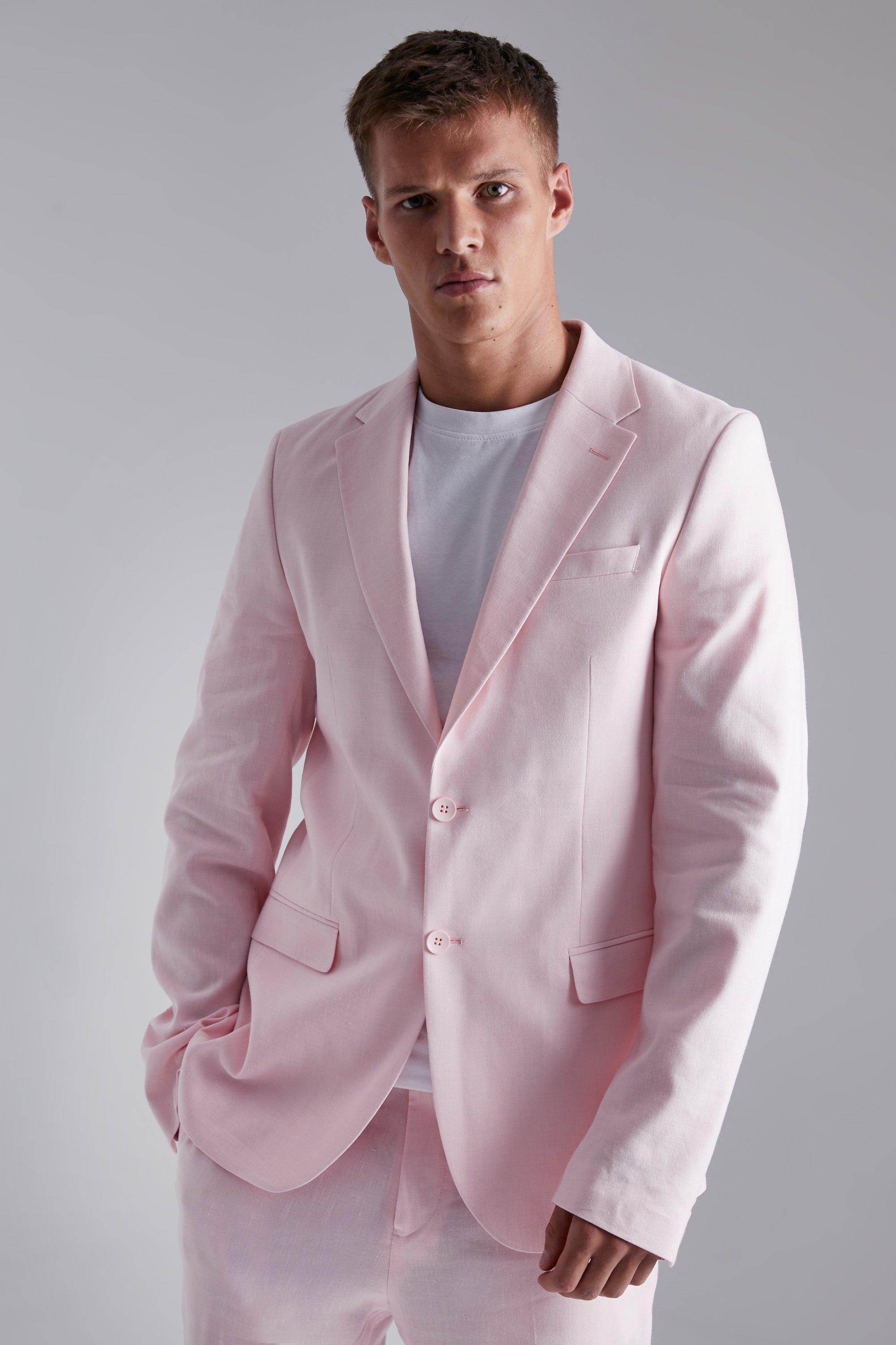 Mens light cheap pink jacket